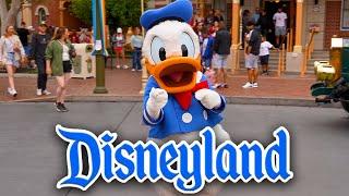 Disneyland Walkthrough - Donald Duck, Pearly Band & Casey Jr. Train [4K POV]