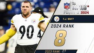 8: TJ Watt (LB, Steelers) | Top 100 Players of 2024