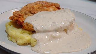 Fried CHICKEN Fried & Country GRAVY Two Ways