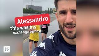 This was Alessandro's exchange semester in Antwerp 