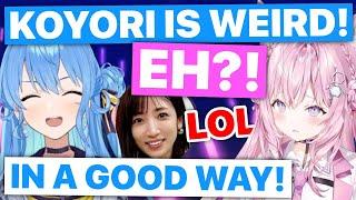 Suisei: "Koyori Is Weird!" (Hololive) [Eng Subs]