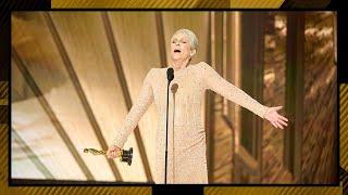 Jamie Lee Curtis Wins Best Supporting Actress for 'Everything Everywhere All at Once' | 95th Oscars