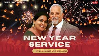 SPECIAL NEW YEAR'S  SERVICE 31 Dec 24  | Rev. Julius Jacob | Rev. Sheeba Julius