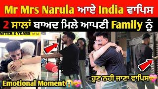 Mr Mrs Narula came back to India  | Sam Reet ਨੇ Family ਨੂੰ ਦਿੱਤਾ Surprise  | Mr mrs narula india