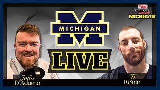 Michigan Wolverines LIVE 176 / THE GAME, Bryce Underwood, and Dominoes to Fall