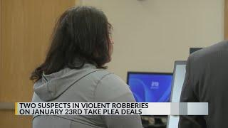 2 suspects in Albuquerque store robberies take plea deals