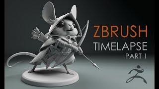 Samwise|ZBrush Timelapse|Part 1