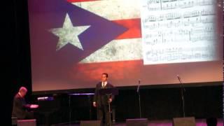 "Bellísima trigueña" / "La Borinqueña" - Fabian Robles (Tenor)