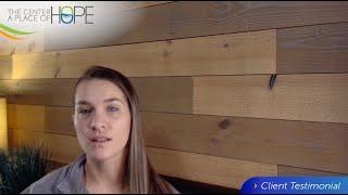 The Center • A Place of HOPE: Client Testimony about her journey through depression