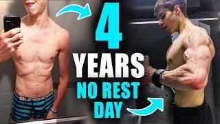 I trained EVERY DAY for 4 YEARS (no rest days).... The truth about OVERTRAINING