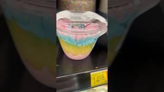 Unicorn  parfait cake  #cake #walmart ￼