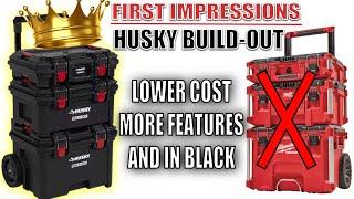 NEW HUSKY BUILDOUT - BEST Modular Toolbox for the MONEY?