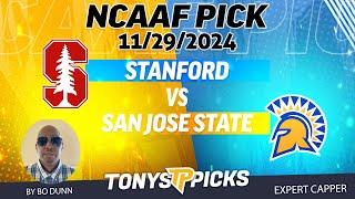 Stanford vs San Jose St  Pick 11/29/24 NCAAF Week 14 Spread Pick