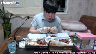 2015.5.7 요리&먹방 BJ유빅쇼 또래오래 핫양념반 갈릭반 편