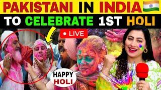 PAKISTANI IN INDIA TO CELEBRATE HOLI | HAPPY HOLI | HINDU & MUSLIM REACTION