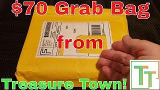 $70 Grab Bag from the Treasure Town YouTube Channel! Coin Snobz