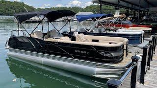 2022 Crest Caribbean 250 LX For Sale at MarineMax Cumming, Ga