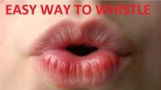 how to whistle easy way