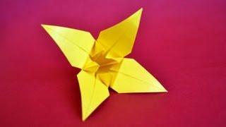 Origami Lily Instructions: www.Origami-Fun.com