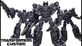 Transformers Custom: Shockwave Dark of the Moon Voyager DOTM Figure Review