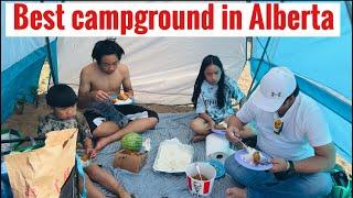 ONE OF THE BEST CAMPGROUND in Alberta family friendly | sarah buyucan