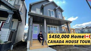 Canadian Houses| Inside a $450,000 House| Life In Canada| Houses in Edmonton Alberta Canada