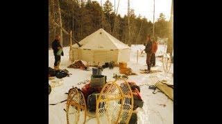 Intro to Traditional Winter Camping in Killarney 2013