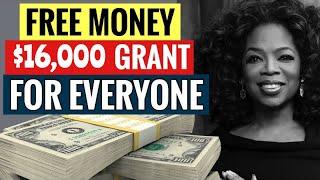 GRANT money EASY $16,000! 3 Minutes to apply! Free money not loan