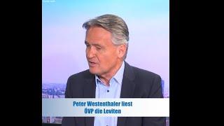 Peter Westenthaler liest ÖVP die Leviten!