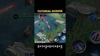 Gusion tutorial combo #mlbb #mlbb #gaming  #shorts #gusion #gusiontutorial #ytshorts