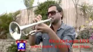 Rico DeLargo Trumpet Player on Fox5 | FLUXX Nightclub