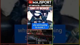 PIT INCHIDENT #gt7 #ps5 #fanatec #ytshorts #psvr2 #funny #pits #majsport