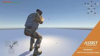 Unity 3D Model Demo - U.S. Paratrooper Soldier - ASSIST Software Romania