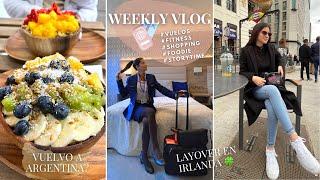 VLOG: mi semana como Cabin Crew ️ | Vuelos + Layover + Viajes + Fitness | Vuelvo a Argentina? 