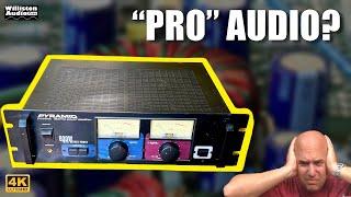 Is This Legit Pro Audio? Pyramid PA800X Amplifier with VU Meters