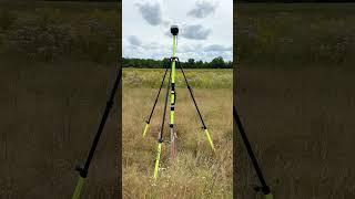 GNSS Base Station in a Field #shorts #survey #rtk #emlid