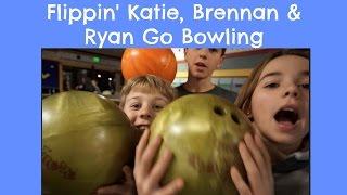 Guess Who Dropped the Ball on Family Bowling Night? | Flippin' Katie