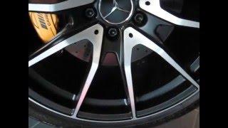 Felgen Mercedes AMG Glanzgedreht Felgenreparatur Felgen Reparatur Hochglanzpoliert Zweifarbig