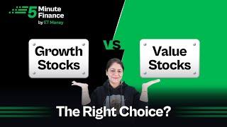 Growth vs Value Stocks: Which one is better for new investors | Stock Market Investing for Beginners