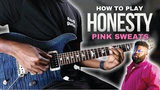 EASY R&B Guitar Lesson - How to Play Honesty by Pink Sweat$