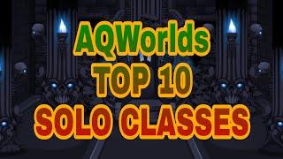 AQW | Top 10 Best Solo Classes Vs Aranx! | Getting Burning Blade of Abezeth..... AGAIN!