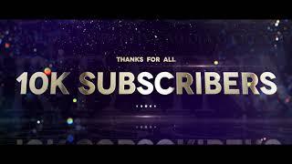 Hearty Thanks | 10K Subscribers | G Creative Media | We Create Your Dreams