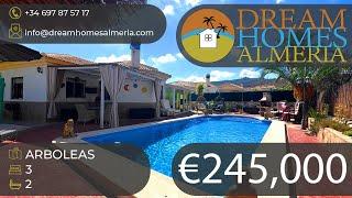 3 bed 2 bath Arboleas with Pool in Arboleas