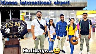 Holidays of MBBS Students in ISM University | Flight from Kyrgyzstan to India