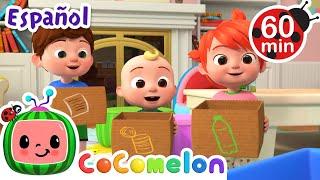 Reciclando en familia ️ | Canciones Infantiles | Caricaturas para bebés | CoComelon en Español