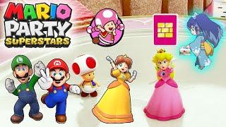 Mario Party Superstars - Peach VS Daisy VS Mario VS Luigi | [LSF]Chaz