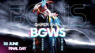 BGWS Day 3 | BGMI Competitive Live Custom Room | Gamer Baba