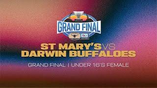 St Mary's v Darwin Buffaloes: 2024/25 TIO NTFL Under 16's Female - Grand Final