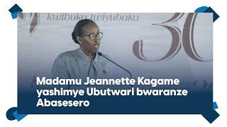 Ubutwari bwaranze Abasesero ni isomo rikomeye ku Isi yose- Madamu Jeannette Kagame