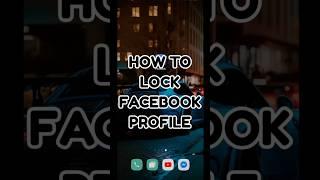 how to lock facebook profile 2023 EASY WAY #facebook